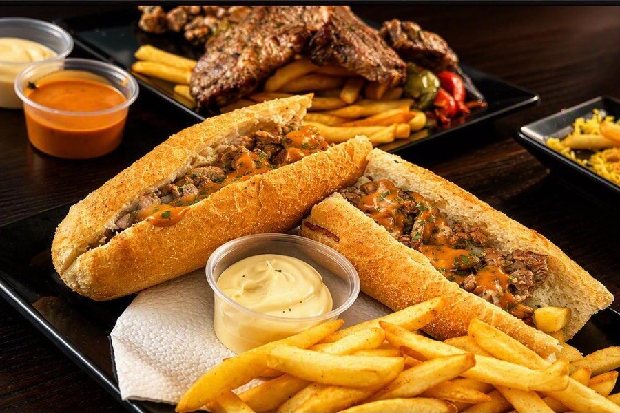 Broodjes met friet
